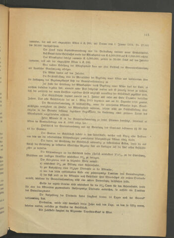 Verordnungsblatt der Wiener Börsekammer 19190613 Seite: 7