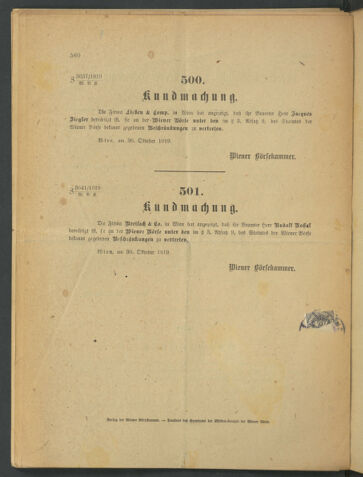 Verordnungsblatt der Wiener Börsekammer 19191030 Seite: 4