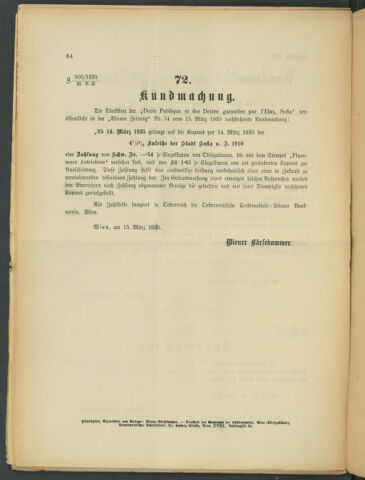 Verordnungsblatt der Wiener Börsekammer 19350315 Seite: 2