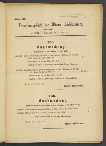 Verordnungsblatt der Wiener Börsekammer 19350514 Seite: 3