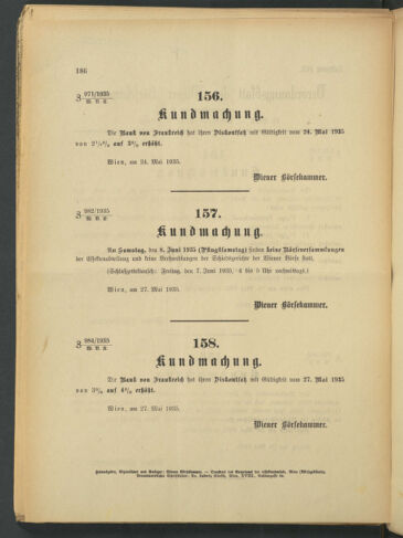 Verordnungsblatt der Wiener Börsekammer 19350527 Seite: 2