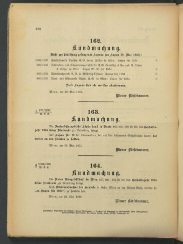 Verordnungsblatt der Wiener Börsekammer 19350528 Seite: 4