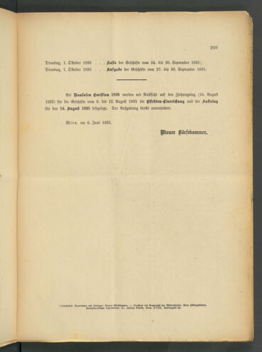 Verordnungsblatt der Wiener Börsekammer 19350606 Seite: 5