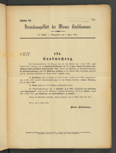 Verordnungsblatt der Wiener Börsekammer 19350606 Seite: 7