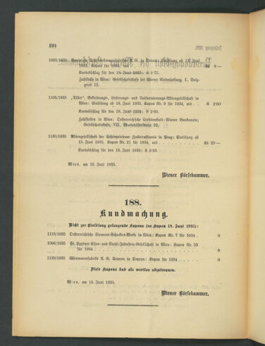 Verordnungsblatt der Wiener Börsekammer 19350618 Seite: 2