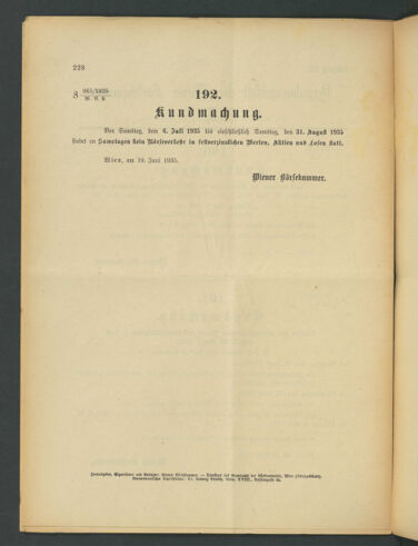 Verordnungsblatt der Wiener Börsekammer 19350619 Seite: 2