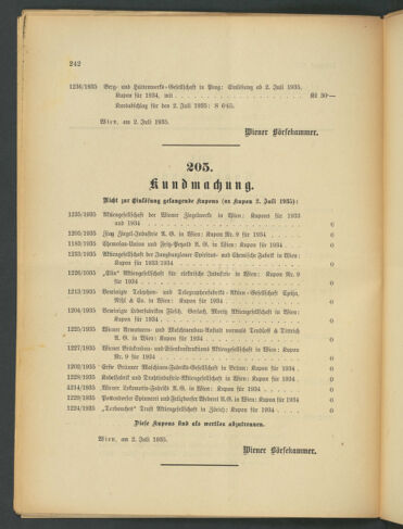 Verordnungsblatt der Wiener Börsekammer 19350702 Seite: 2