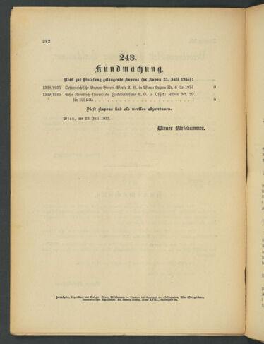 Verordnungsblatt der Wiener Börsekammer 19350723 Seite: 2