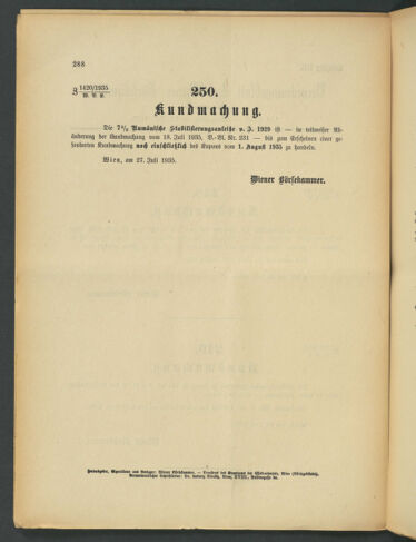 Verordnungsblatt der Wiener Börsekammer 19350729 Seite: 2