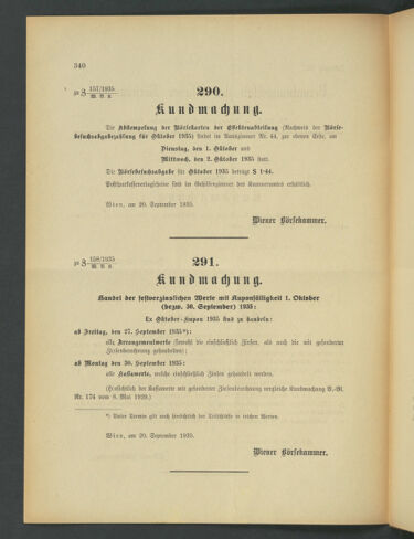 Verordnungsblatt der Wiener Börsekammer 19350921 Seite: 2