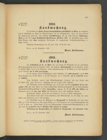 Verordnungsblatt der Wiener Börsekammer 19350921 Seite: 3