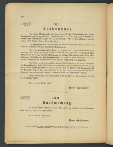 Verordnungsblatt der Wiener Börsekammer 19351022 Seite: 2