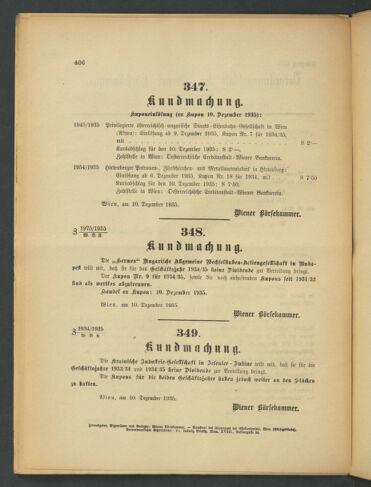 Verordnungsblatt der Wiener Börsekammer 19351210 Seite: 8