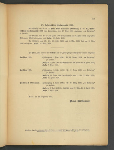 Verordnungsblatt der Wiener Börsekammer 19351216 Seite: 5