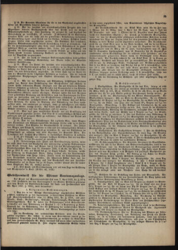 Verordnungsblatt des Wiener Magistrates. Normativbestimmungen des Gemeinderates, Stadtsenates in Angelegenheiten der Gemeindeverwaltung und polititschen Ausführung 19220509 Seite: 5