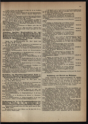 Verordnungsblatt des Wiener Magistrates. Normativbestimmungen des Gemeinderates, Stadtsenates in Angelegenheiten der Gemeindeverwaltung und polititschen Ausführung 19220731 Seite: 3