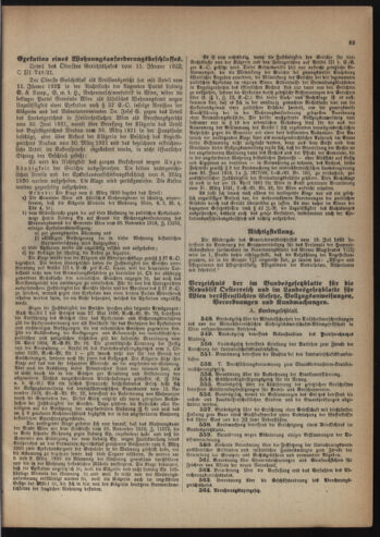 Verordnungsblatt des Wiener Magistrates. Normativbestimmungen des Gemeinderates, Stadtsenates in Angelegenheiten der Gemeindeverwaltung und polititschen Ausführung 19221009 Seite: 11