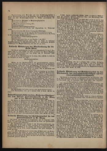 Verordnungsblatt des Wiener Magistrates. Normativbestimmungen des Gemeinderates, Stadtsenates in Angelegenheiten der Gemeindeverwaltung und polititschen Ausführung 19221009 Seite: 2