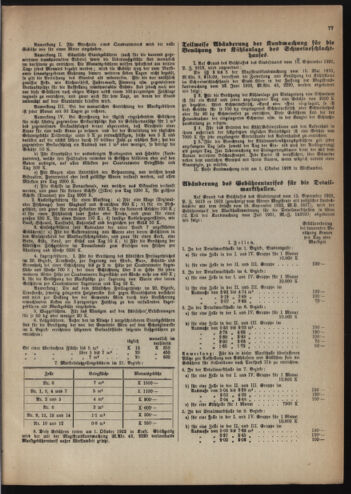 Verordnungsblatt des Wiener Magistrates. Normativbestimmungen des Gemeinderates, Stadtsenates in Angelegenheiten der Gemeindeverwaltung und polititschen Ausführung 19221009 Seite: 5