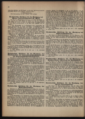 Verordnungsblatt des Wiener Magistrates. Normativbestimmungen des Gemeinderates, Stadtsenates in Angelegenheiten der Gemeindeverwaltung und polititschen Ausführung 19221009 Seite: 8