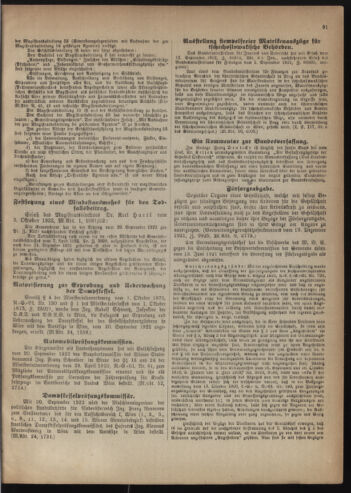 Verordnungsblatt des Wiener Magistrates. Normativbestimmungen des Gemeinderates, Stadtsenates in Angelegenheiten der Gemeindeverwaltung und polititschen Ausführung 19221116 Seite: 7