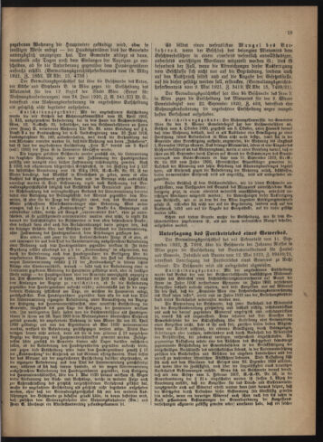 Verordnungsblatt des Wiener Magistrates. Normativbestimmungen des Gemeinderates, Stadtsenates in Angelegenheiten der Gemeindeverwaltung und polititschen Ausführung 19230228 Seite: 7