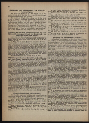 Verordnungsblatt des Wiener Magistrates. Normativbestimmungen des Gemeinderates, Stadtsenates in Angelegenheiten der Gemeindeverwaltung und polititschen Ausführung 19230331 Seite: 6