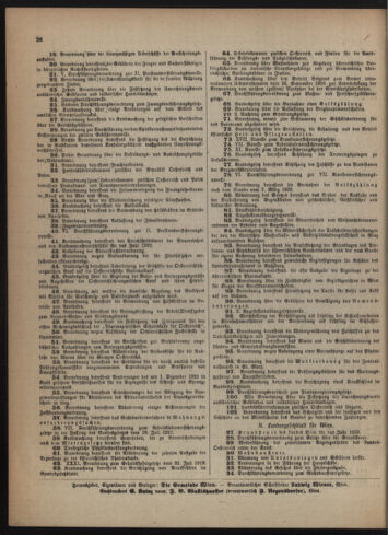 Verordnungsblatt des Wiener Magistrates. Normativbestimmungen des Gemeinderates, Stadtsenates in Angelegenheiten der Gemeindeverwaltung und polititschen Ausführung 19230331 Seite: 8