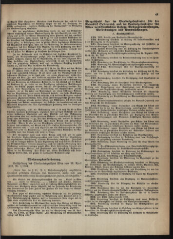 Verordnungsblatt des Wiener Magistrates. Normativbestimmungen des Gemeinderates, Stadtsenates in Angelegenheiten der Gemeindeverwaltung und polititschen Ausführung 19230530 Seite: 7