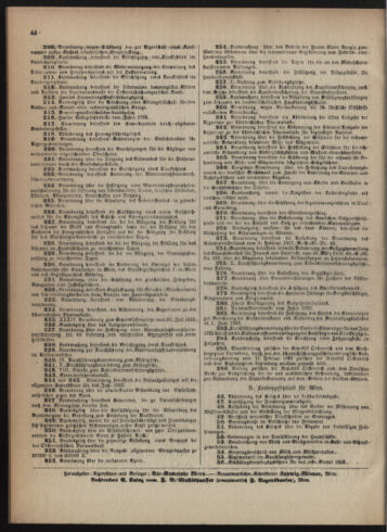 Verordnungsblatt des Wiener Magistrates. Normativbestimmungen des Gemeinderates, Stadtsenates in Angelegenheiten der Gemeindeverwaltung und polititschen Ausführung 19230530 Seite: 8