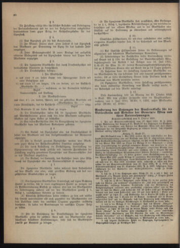 Verordnungsblatt des Wiener Magistrates. Normativbestimmungen des Gemeinderates, Stadtsenates in Angelegenheiten der Gemeindeverwaltung und polititschen Ausführung 19231031 Seite: 4