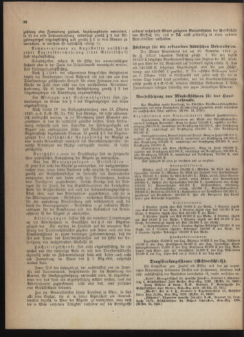 Verordnungsblatt des Wiener Magistrates. Normativbestimmungen des Gemeinderates, Stadtsenates in Angelegenheiten der Gemeindeverwaltung und polititschen Ausführung 19231130 Seite: 4