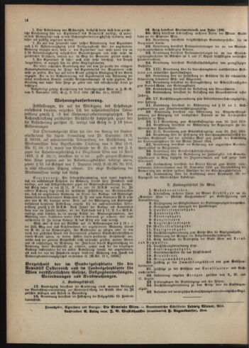 Verordnungsblatt des Wiener Magistrates. Normativbestimmungen des Gemeinderates, Stadtsenates in Angelegenheiten der Gemeindeverwaltung und polititschen Ausführung 19240229 Seite: 8