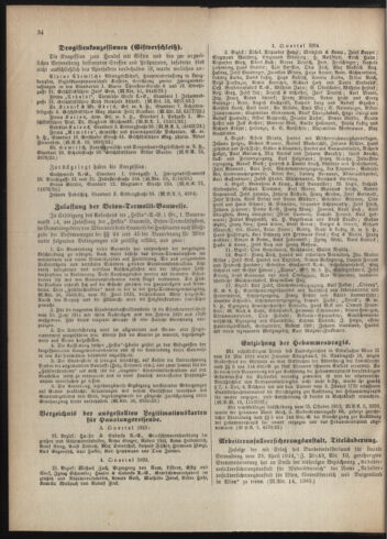 Verordnungsblatt des Wiener Magistrates. Normativbestimmungen des Gemeinderates, Stadtsenates in Angelegenheiten der Gemeindeverwaltung und polititschen Ausführung 19240522 Seite: 2