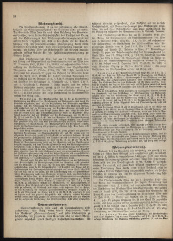 Verordnungsblatt des Wiener Magistrates. Normativbestimmungen des Gemeinderates, Stadtsenates in Angelegenheiten der Gemeindeverwaltung und polititschen Ausführung 19240522 Seite: 6