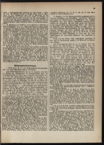 Verordnungsblatt des Wiener Magistrates. Normativbestimmungen des Gemeinderates, Stadtsenates in Angelegenheiten der Gemeindeverwaltung und polititschen Ausführung 19240710 Seite: 5