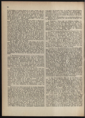 Verordnungsblatt des Wiener Magistrates. Normativbestimmungen des Gemeinderates, Stadtsenates in Angelegenheiten der Gemeindeverwaltung und polititschen Ausführung 19240710 Seite: 6