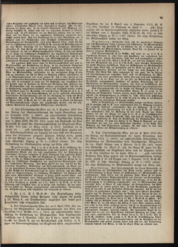 Verordnungsblatt des Wiener Magistrates. Normativbestimmungen des Gemeinderates, Stadtsenates in Angelegenheiten der Gemeindeverwaltung und polititschen Ausführung 19240710 Seite: 7