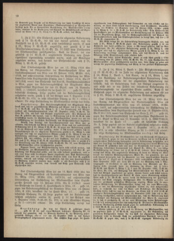 Verordnungsblatt des Wiener Magistrates. Normativbestimmungen des Gemeinderates, Stadtsenates in Angelegenheiten der Gemeindeverwaltung und polititschen Ausführung 19240930 Seite: 6