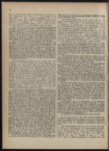 Verordnungsblatt des Wiener Magistrates. Normativbestimmungen des Gemeinderates, Stadtsenates in Angelegenheiten der Gemeindeverwaltung und polititschen Ausführung 19241129 Seite: 6