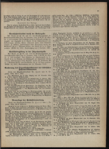 Verordnungsblatt des Wiener Magistrates. Normativbestimmungen des Gemeinderates, Stadtsenates in Angelegenheiten der Gemeindeverwaltung und polititschen Ausführung 19241231 Seite: 9