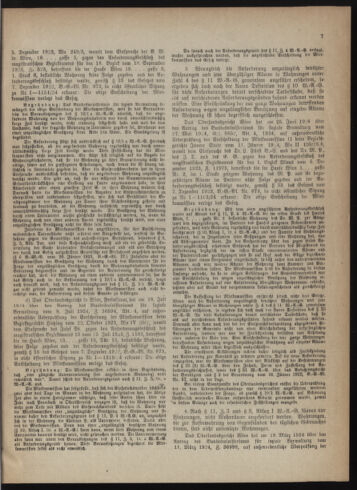 Verordnungsblatt des Wiener Magistrates. Normativbestimmungen des Gemeinderates, Stadtsenates in Angelegenheiten der Gemeindeverwaltung und polititschen Ausführung 19250131 Seite: 7