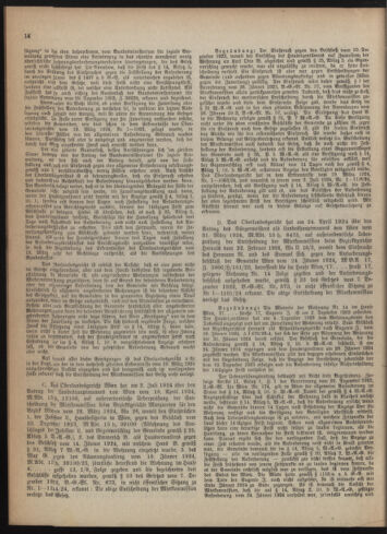 Verordnungsblatt des Wiener Magistrates. Normativbestimmungen des Gemeinderates, Stadtsenates in Angelegenheiten der Gemeindeverwaltung und polititschen Ausführung 19250228 Seite: 6