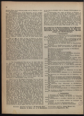 Verordnungsblatt des Wiener Magistrates. Normativbestimmungen des Gemeinderates, Stadtsenates in Angelegenheiten der Gemeindeverwaltung und polititschen Ausführung 19250228 Seite: 8