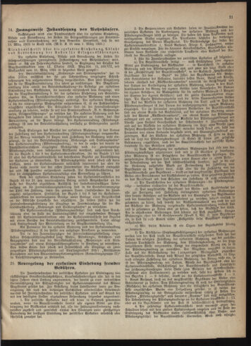 Verordnungsblatt des Wiener Magistrates. Normativbestimmungen des Gemeinderates, Stadtsenates in Angelegenheiten der Gemeindeverwaltung und polititschen Ausführung 19250331 Seite: 5