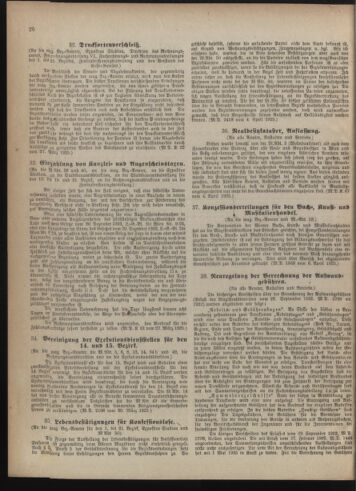 Verordnungsblatt des Wiener Magistrates. Normativbestimmungen des Gemeinderates, Stadtsenates in Angelegenheiten der Gemeindeverwaltung und polititschen Ausführung 19250430 Seite: 2