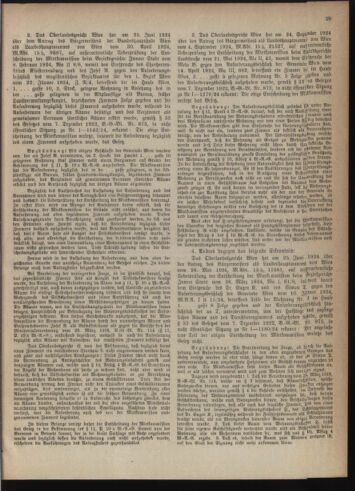 Verordnungsblatt des Wiener Magistrates. Normativbestimmungen des Gemeinderates, Stadtsenates in Angelegenheiten der Gemeindeverwaltung und polititschen Ausführung 19250430 Seite: 5