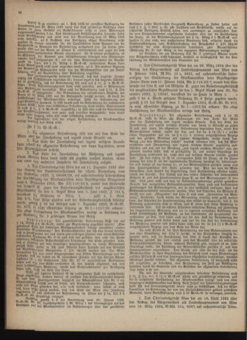 Verordnungsblatt des Wiener Magistrates. Normativbestimmungen des Gemeinderates, Stadtsenates in Angelegenheiten der Gemeindeverwaltung und polititschen Ausführung 19250430 Seite: 6