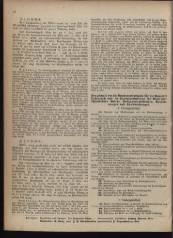 Verordnungsblatt des Wiener Magistrates. Normativbestimmungen des Gemeinderates, Stadtsenates in Angelegenheiten der Gemeindeverwaltung und polititschen Ausführung 19250430 Seite: 8