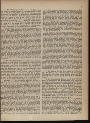 Verordnungsblatt des Wiener Magistrates. Normativbestimmungen des Gemeinderates, Stadtsenates in Angelegenheiten der Gemeindeverwaltung und polititschen Ausführung 19250530 Seite: 7